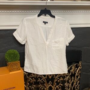 J. Crew Women's White Blouse